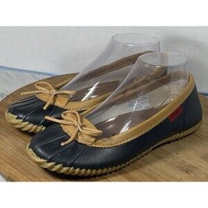 Chooka Duck Skimmer Women's Size 8 Shoes Garden Rain Boat Ballet Navy